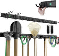 64" Garage Tool Organizer Wall Mount - 720lbs Garden Tool Organizer with Adjustable Hooks, Heavy Duty Metal Garage Storage Rack by Zostera