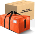 HOMESURE Supports 200lbs Heavy Duty Moving Bags - Strong Zipper & Wrap-Around Handles - Water-Resistant Storage Totes, Durable Alternative to Moving Boxes - 40 Pack - Orange by testVendor01-gamma