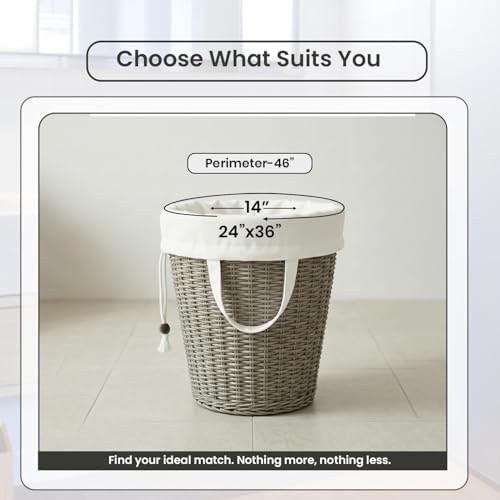 LFH Home Cotton Rich Canvas Large Laundry Bag with Handle, Heavy Duty Drawstring Closure Washable Laundry Bags,School Travel, Home, Hotel, College Dorm, Organizer Sack,Toy Clothes 24x36 (Pack 2)-White - Image 2