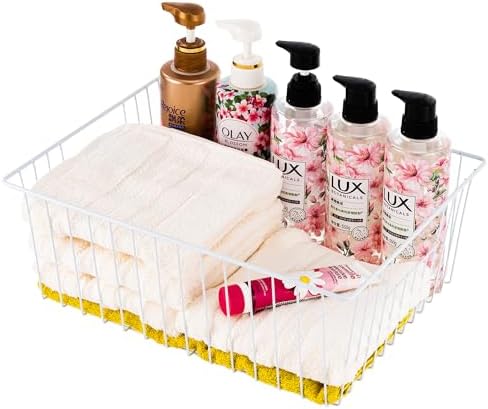 Upright Freezer Organizer Bins， Freezer Baskets for 16, 17, 21 cu.ft Standup Freezer, Wire Storage Baskets with Built-in Handles for Frozen Foods, Snacks, Vegetables, Fruits and More, Set of 6 , White - Image 4