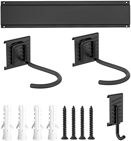 Ultrawall Bike Rack, Garage Bike Rack Wall Mount for 2 Bicycle and 1 Helmet, Heavy Duty Bike Storage for Home Space Saving Holds Up to 100lbs (Pack of 2) - Image 7