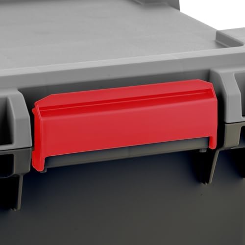 IRIS USA 2-Pack 15 Gallon Lockable Storage Trunk TrailBox, Dark Gray/Gray - Image 5