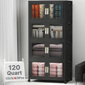 UAMFURI Stackable Storage Bins with Lids, 480QT Extra Large Storage Cabinet by UAMFURIDirect