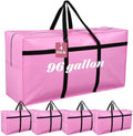 4 Pcs 96 Gallon Extra Large Moving Bags Heavy Duty Storage Bag by Clysee