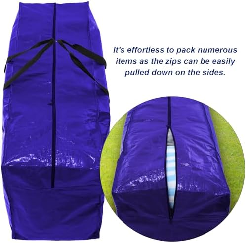 Windyun 4 Pack 57 Gallon Extra Large Moving Bags XXL Heavy Duty Storage Bag - Image 4