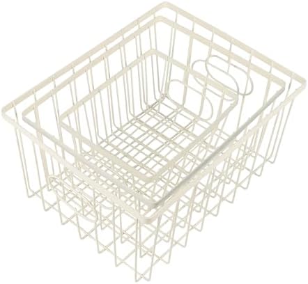 happimess Camden 6-Piece Nesting Baskets Industrial Wire 16", Almond - Image 5