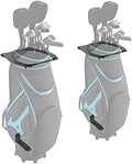 Koova Golf Bag Rack | Fits Any Club & Travel Bags | Wall Mount Storage Organizer for Garage & Sheds | Easy Install by Koova