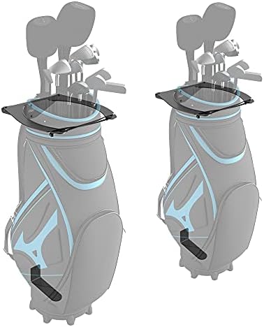 Koova Golf Bag Rack | Fits Any Club & Travel Bags | Wall Mount Storage Organizer for Garage & Sheds | Easy Install by Koova