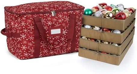 Covermates Adjustable Ornament Storage Bag, 19.25" W x 13" D x 12.5" H by Covermates
