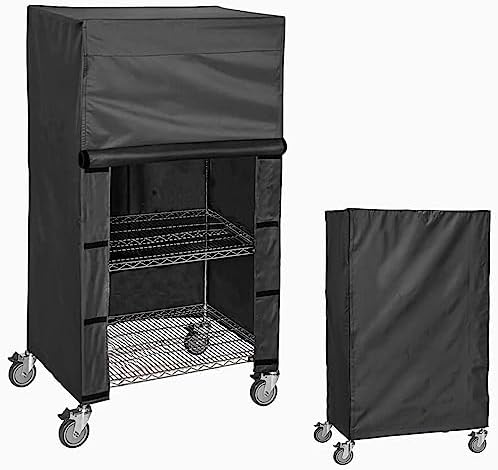Storage Shelving Cover, Fits 36" W x 18" D x 72" H Shelving Unit by ZYSUOR