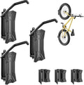 monTEK Swivel Bike Wall Mount for Fat Tire, Up to 4.5" Tire Width, 3 Pack by monTEK