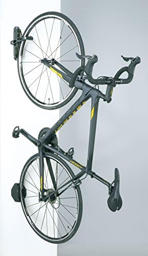 Topeak Swing-Up DX Bike Holder – Adjustable Wall-Mount Storage System for Space Saving, Dual-Side Swivel, 15° Locking Increments, Fits Tires up to 2.35”, Durable Alloy & Steel Build - Image 3