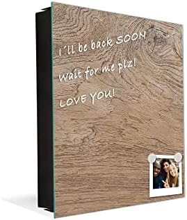Concept Crystal 50 Keys Cabinet with Decorative Front Panel and Glass White Board KN06: Textures and Tiles 2 Series - Image 4
