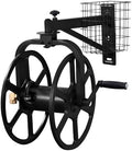Liberty Garden 712-B Single Arm Navigator Multi-Directional Garden Hose Reel, Holds 125-Feet of, 5/8-Inch, Black by LibertyGardenProducts