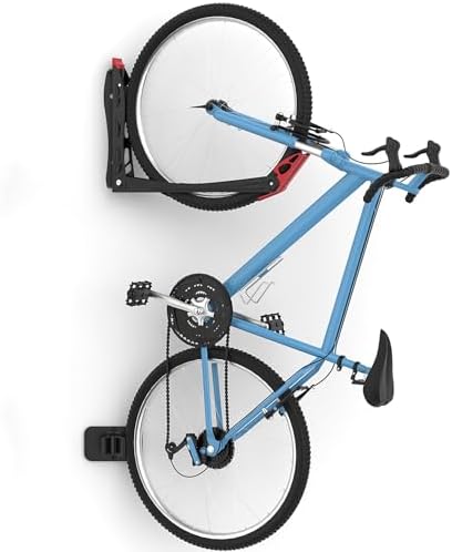 WALMANN BIKEPAL No Lifting Wall Mounted Swivel Bike Rack, Bike Wall Hanger by WALMANN