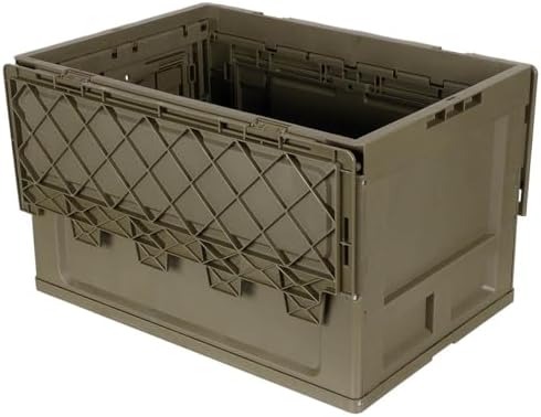 MFH Folding Plastic Box 60 L Olive (60 L) - Image 4