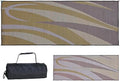 Stylish Camping GC7 Brown/Gold 8' x 20' Graphic Mat by StylishCamping