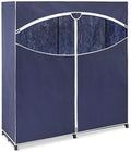 Whitmor Extra-Wide Portable Clothes Closet - 60 Inches Wide - Store Seasonal Clothing - Blue by Whitmor