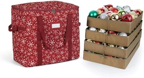 Covermates Adjustable Ornament Storage Bag, 19.25" W x 13" D x 18.5" H by Covermates