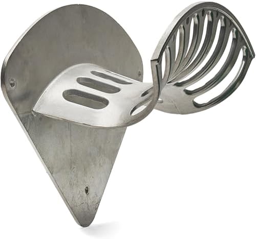 Kings County Tools Garden Water Hose Holder for 200ft 1/2" Hosing, Silver by KingsCountyTools