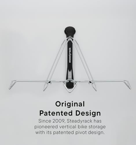 Steadyrack Swivel Bike Wall Mount, Vertical Mountain Bike Rack, Garage - Image 4