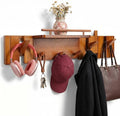 ARCWEISSO Coat Rack Wall Mount, Coat Rack Wall Hooks with Dividers for Home by ARCWEISSO