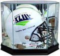 Octagon Full Size Football Helmet Display Case by Unknown
