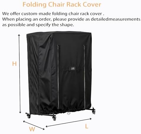 Folding Chair Rack Cover, Waterproof Dust-Proof Storage - Image 2