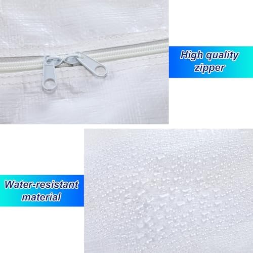 Windyun 4 Pack 57 Gallon Extra Large Moving Bags XXL Heavy Duty Storage Bag - Image 3