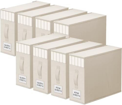 StorageTastic Bed Sheet Closet Organizers and Storage Under Bed Storage by StorageTastic