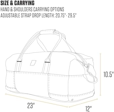 Carhartt Utility 55L Duffel Carhartt Brown - Image 5