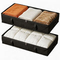 Side-Supported Under Bed Storage Containers, 8 Inch 80L Clothes Storage Bin by Vailando
