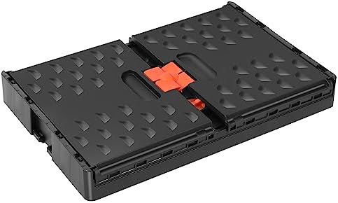 Collapsible Storage Bin with Lid Heavy Duty 16 Gallon Stackable Milk Crate - Image 2