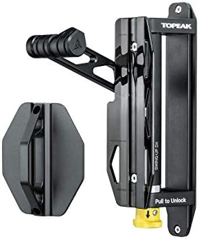 Topeak Swing-Up DX Bike Holder – Adjustable Wall-Mount Storage System for Space Saving, Dual-Side Swivel, 15° Locking Increments, Fits Tires up to 2.35”, Durable Alloy & Steel Build - Image 6