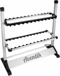 Aventik Aluminum Fishing Rod Rack 24 Rod Stand by AVENTIKEUPHENG