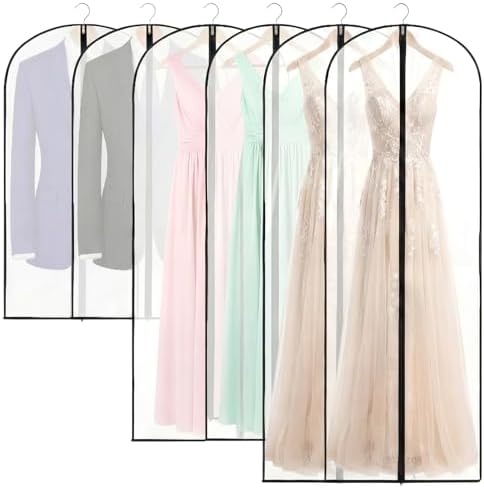 Amylove 20 Pcs 40/60/72" Suit Garment Bags for Closet Storage and Travel by Amylove