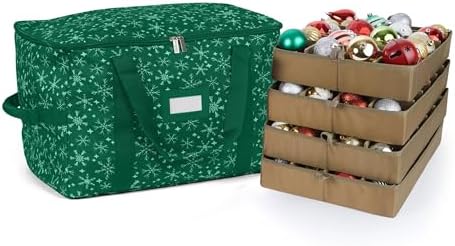Covermates Adjustable Ornament Storage Bag, 19.25" W x 13" D x 12.5" H by Covermates