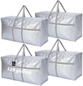 4 Pcs 149 Gallon Extra Large Moving Bags Heavy Duty Storage Bag by Clysee