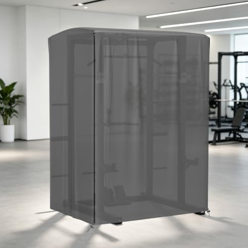 AKEfit Strength Training Cover, Waterproof & Dustproof Gym Rack Cover with Zipper,Fit for Indoor and Outdoor - Image 6