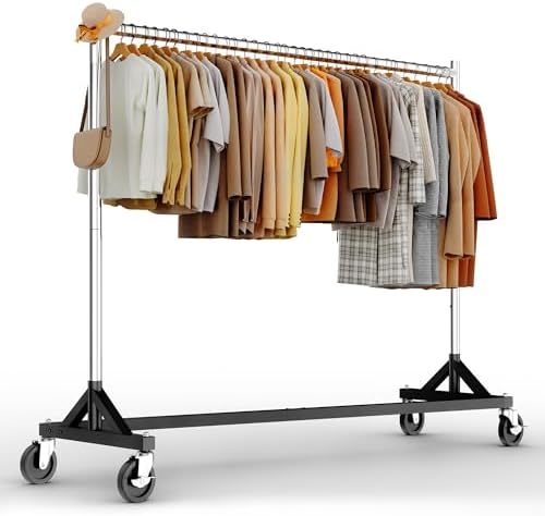 HOKEEPER Clothes Rack Z Rack Load 500LB Height Adjustable by HOKEEPER