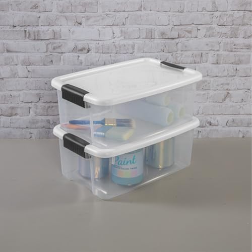 Sterilite Ultra Latch Box with Lids for Home and Office, 18 Quart, 6-Pack - Image 6