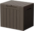 Devoko 29 Gallon Deck Box, Waterproof Resin Outdoor Storage Box by DEVOKO