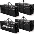 4 Pcs 169 Gallon Extra Large Moving Bags Heavy Duty Storage Bag by Clysee