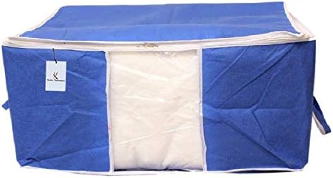 Kuber Industries Underbed Storage Bag, Storage Organiser, Blanket Cover Set of 6 - Royal blue, Extra Large Size-CTKTC14149 - Image 2