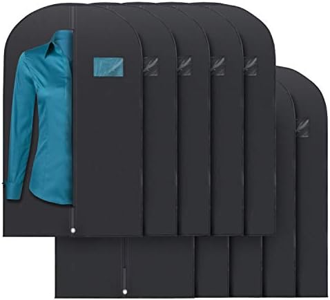 Plixio 40" Black Garment Bags Suit Bag for Travel by Plixio