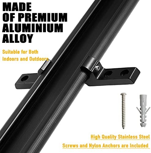 CyclingDeal Bike Wall Mount Rack - Adjustable Indoor Outdoor Storage Vertical Cycling Hook Hanger Organiser - Safe & Secure for Storing MTB Road Bicycles in Garage or Home - Upgraded 3 Bikes - Image 4