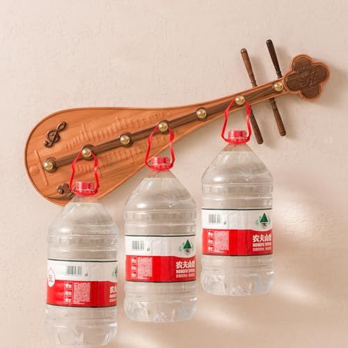 Wall Mounted Wooden Coat Rack Solid Wood Hanging Clothes Hook Study Living Room Decorative Coat Hook Country Walnut Hook - Image 5