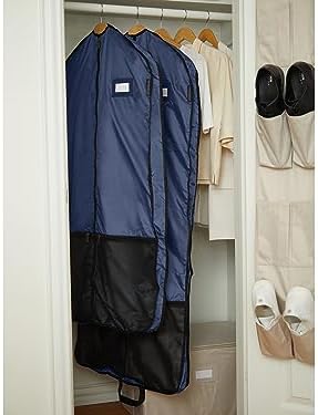 Covermates Deluxe Garment Bag Set for Closet Storage & Travel, 24"W x 52"L - Image 6