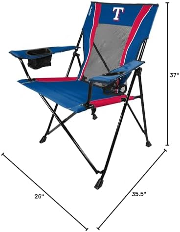 Kijaro Dual Lock Pro Chair - Texas Rangers - Image 2