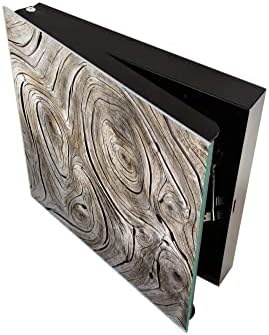Concept Crystal 50 Keys Cabinet with Decorative Front Panel and Glass White Board KN06: Textures and Tiles 2 Series - Image 3